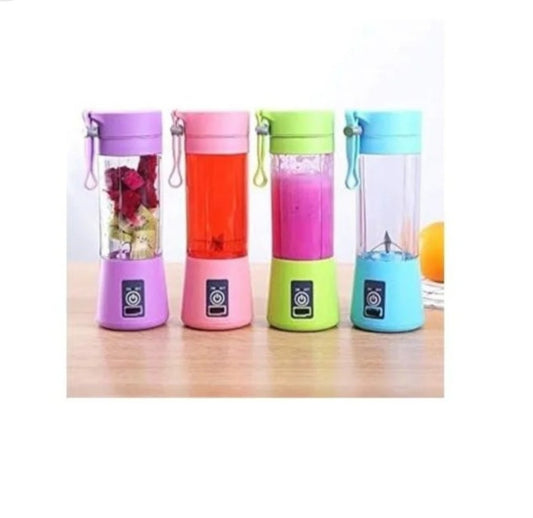 380ml Portable Juicer Blender 6 Blades Rechargeable Fruit Mixing Machine