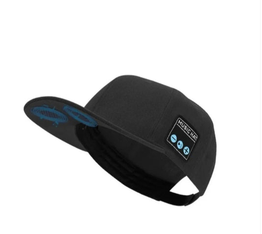 Bluetooth Headset Cap, Speaker Hat, Head Circumference 56-60cm,Hip Hop Hat
