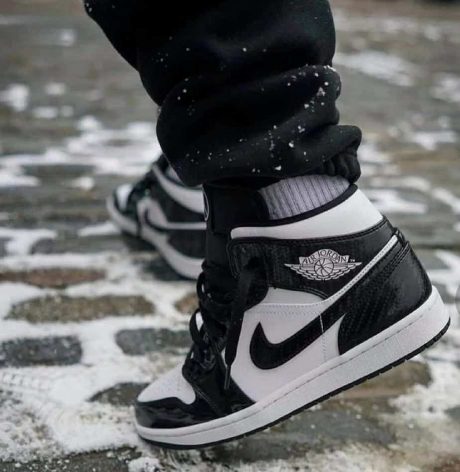 Air Jordan 1 Mid Panda Black&White