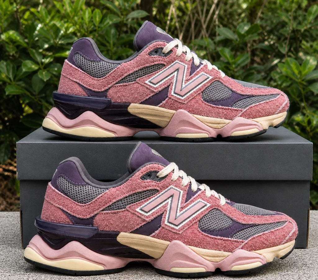 New Balance 9060 Pink & Lavender Suede Soft
