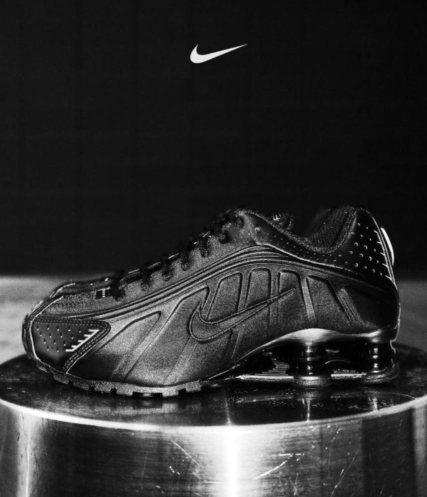 The Black Nike Shox R4